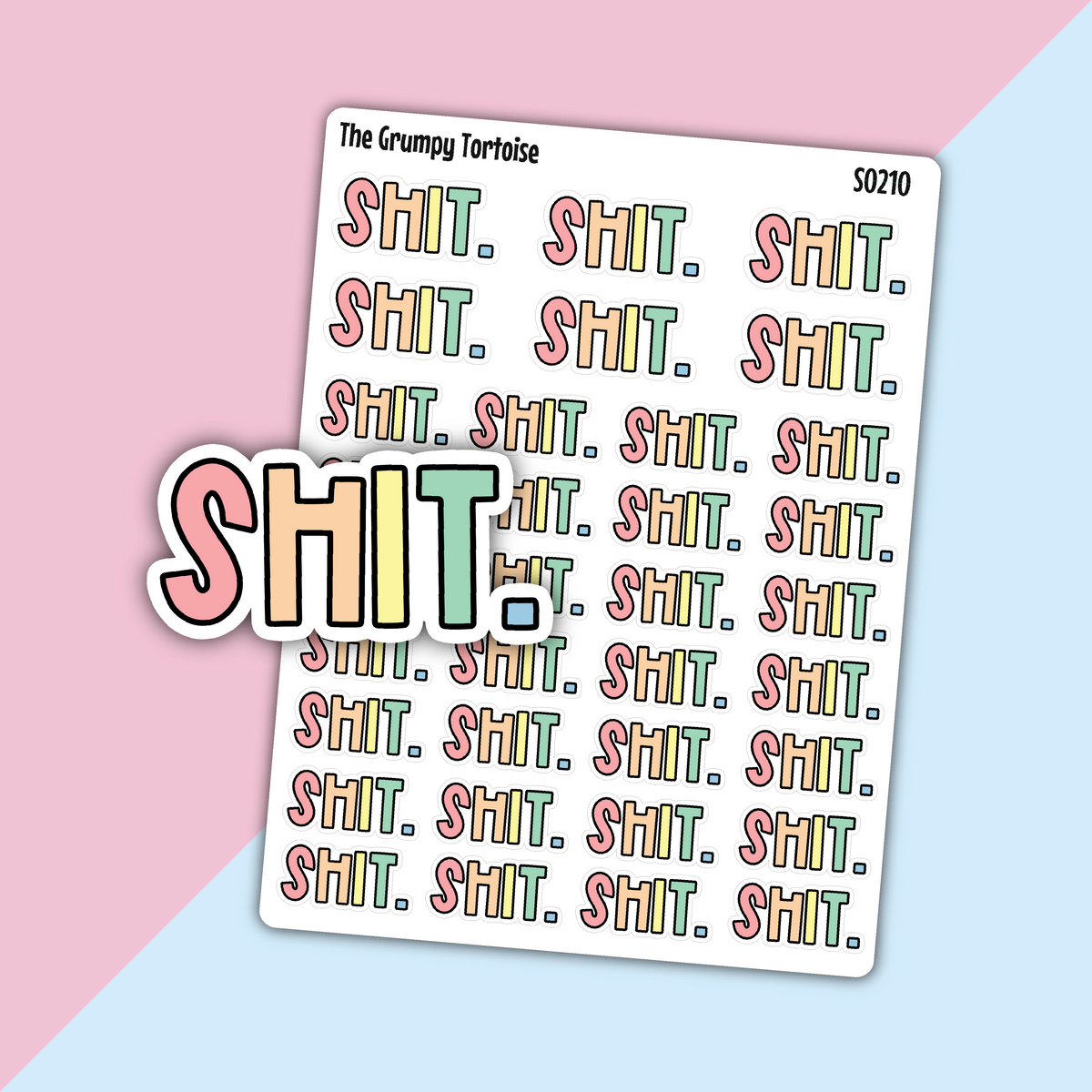 Shit Sweary Stickers