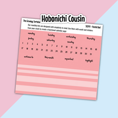 Hobonichi Cousin Monthly Kit - Red