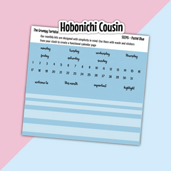 Hobonichi Cousin Monthly Kit - Blue