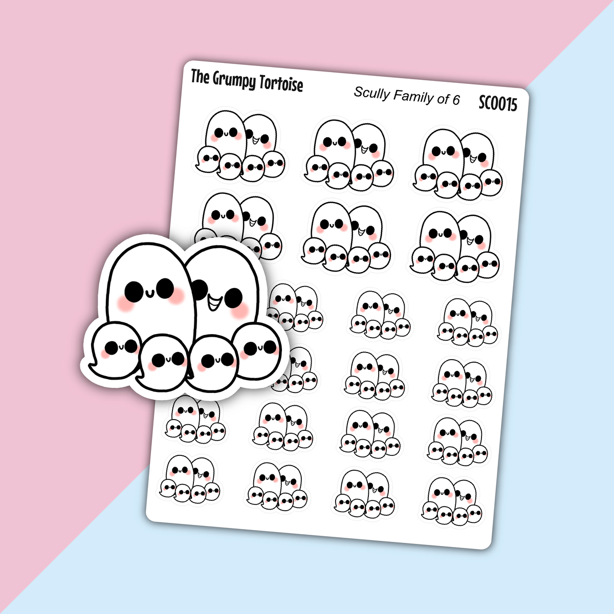 Scully Family Day with Four Children - Parenting Stickers