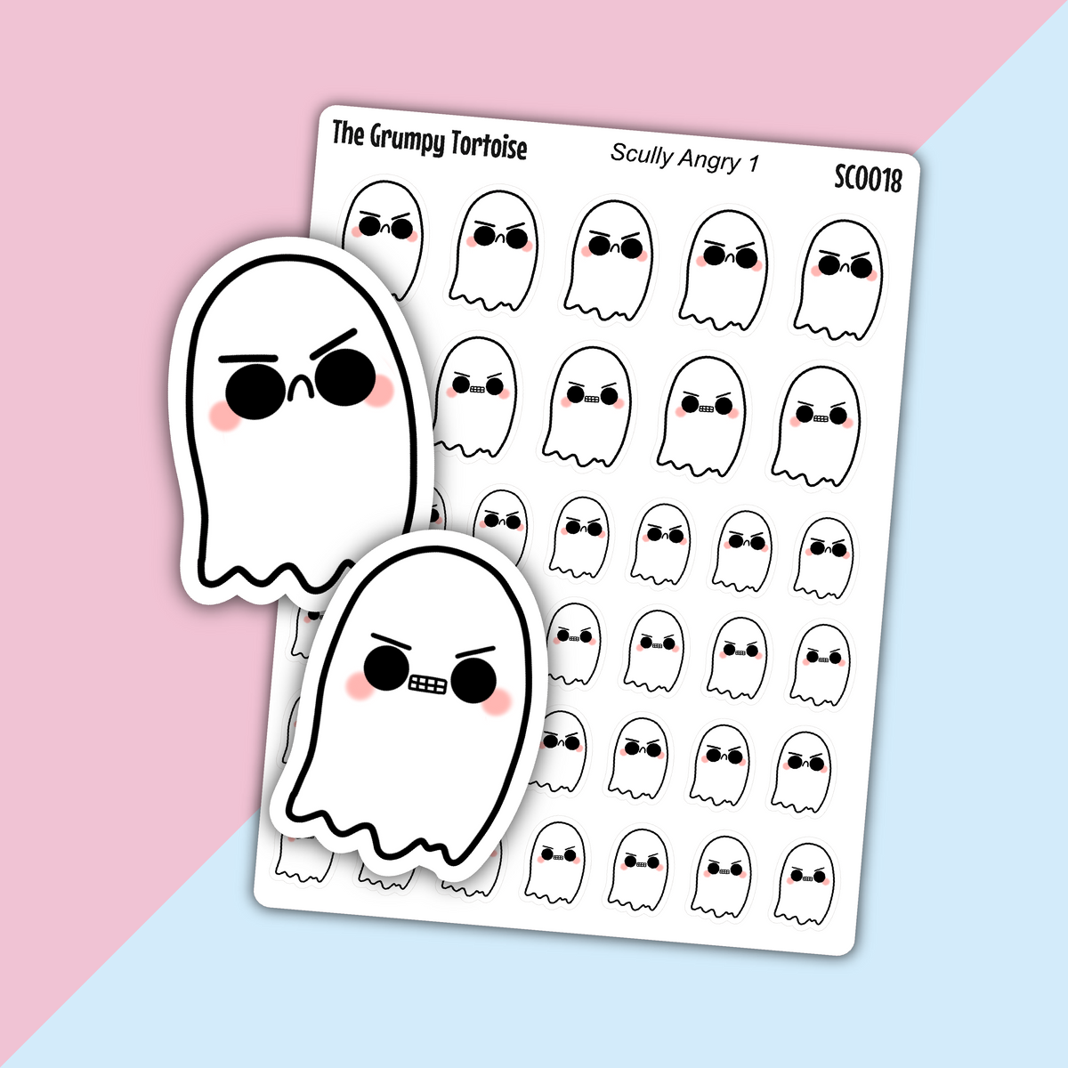 Scully Angry - Emotion Stickers