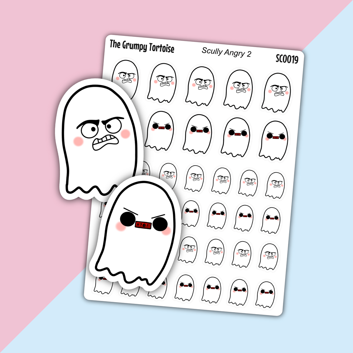 Scully Angry - Emotion Stickers