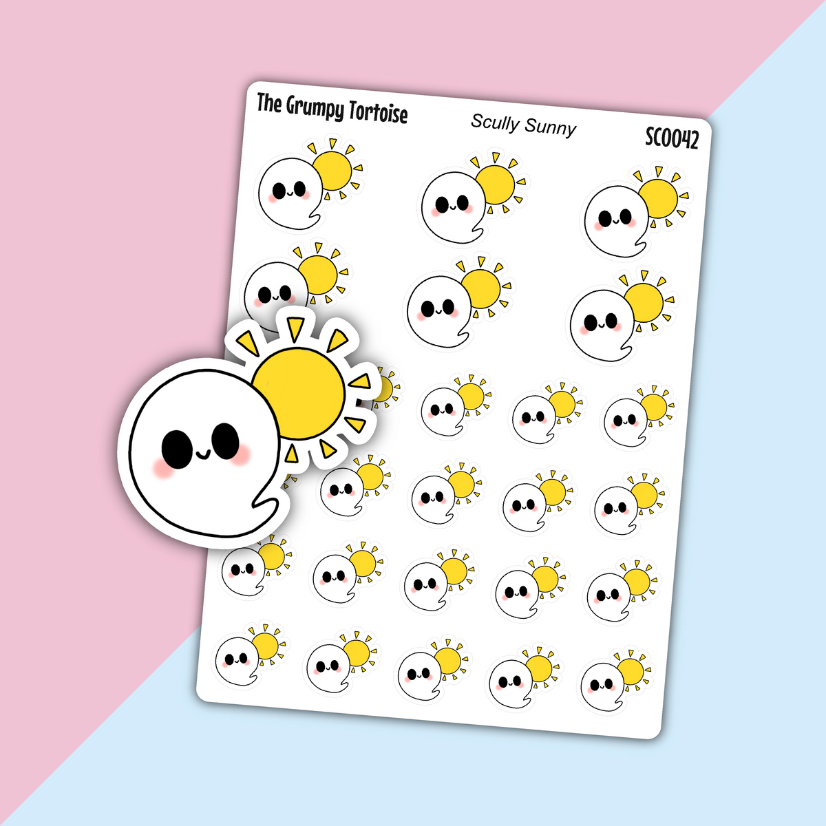 Scully Partly Sunny Weather - Everyday Stickers