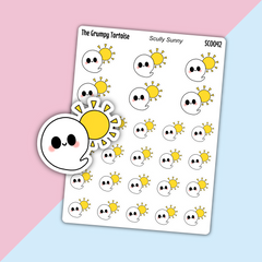 Scully Sunny Weather - Everyday Stickers