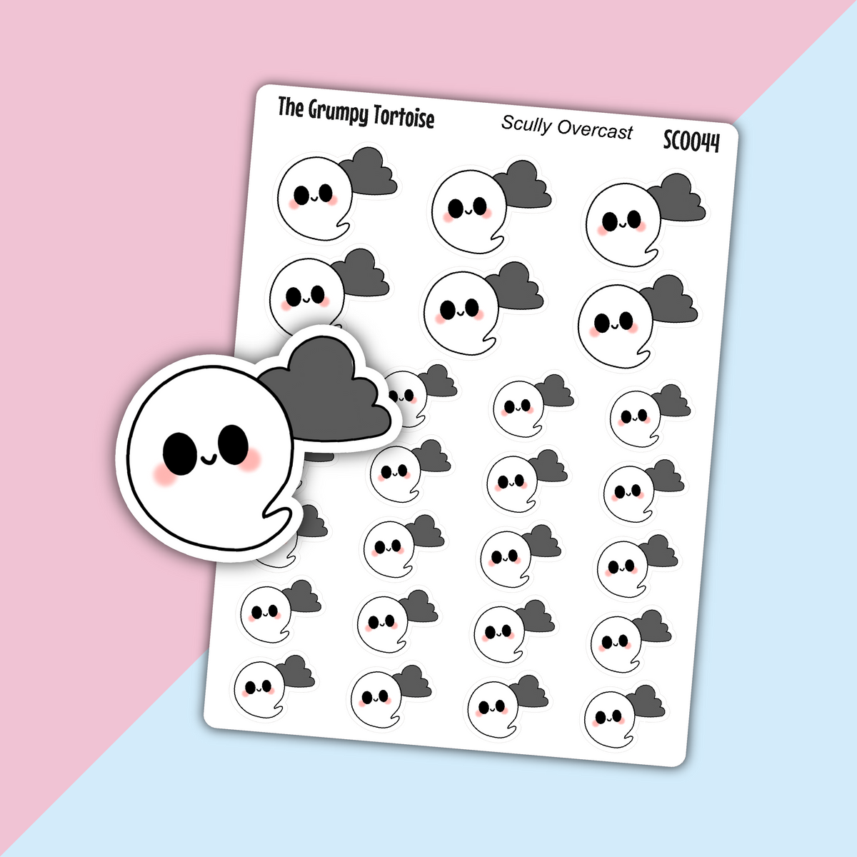 Scully Overcast Weather - Everyday Stickers