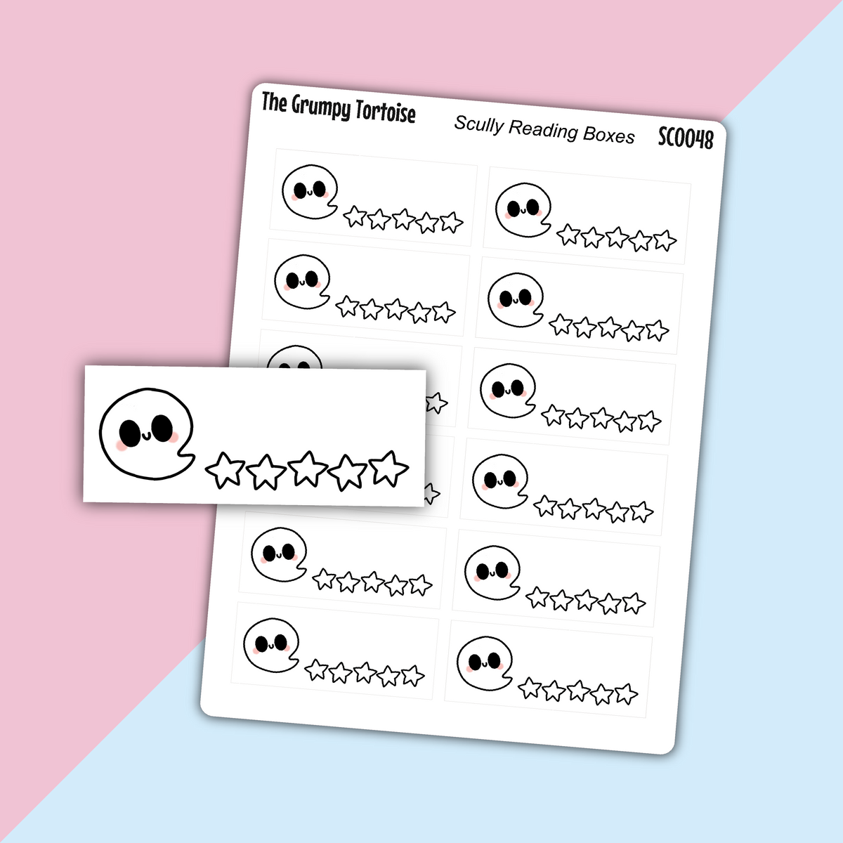 Scully Reading Rating Boxes - Hobby Stickers