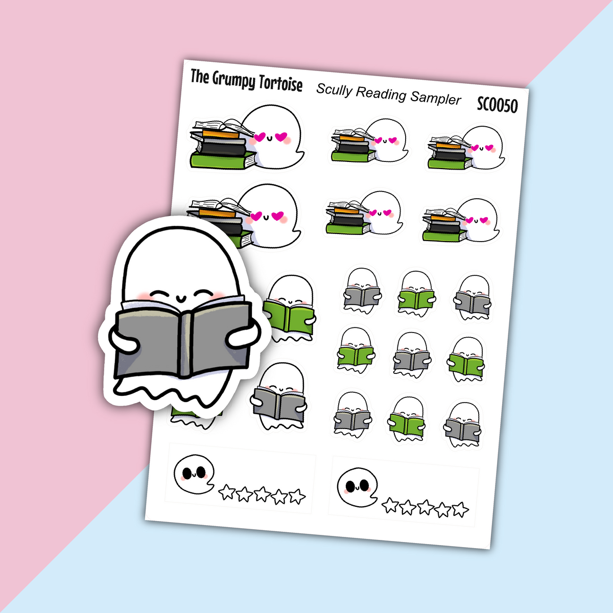 Scully Reading Sampler - Parenting Stickers