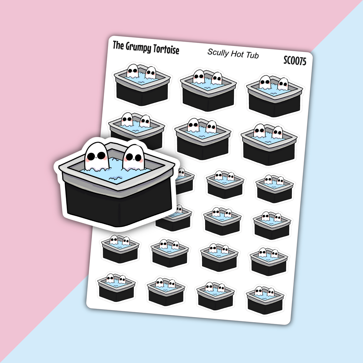 Scully Hot Tub - Everyday Stickers