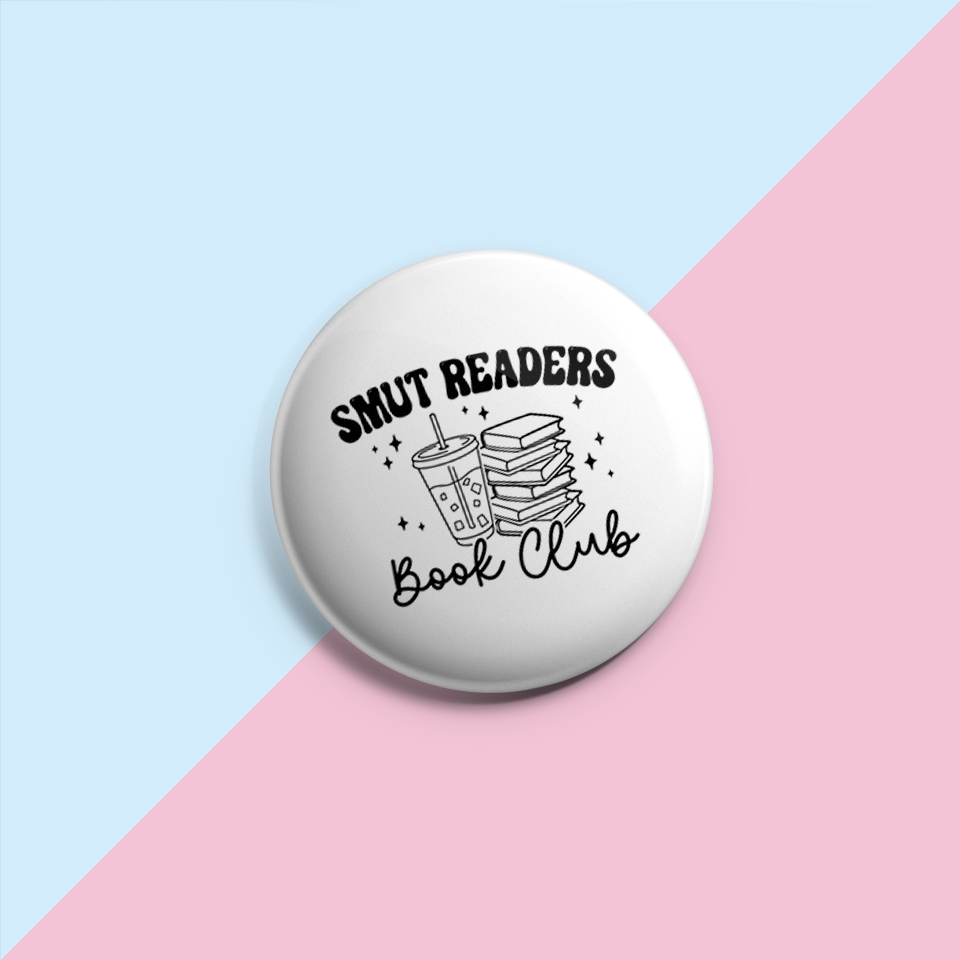 Smut Reader Book Club - Pin Badge