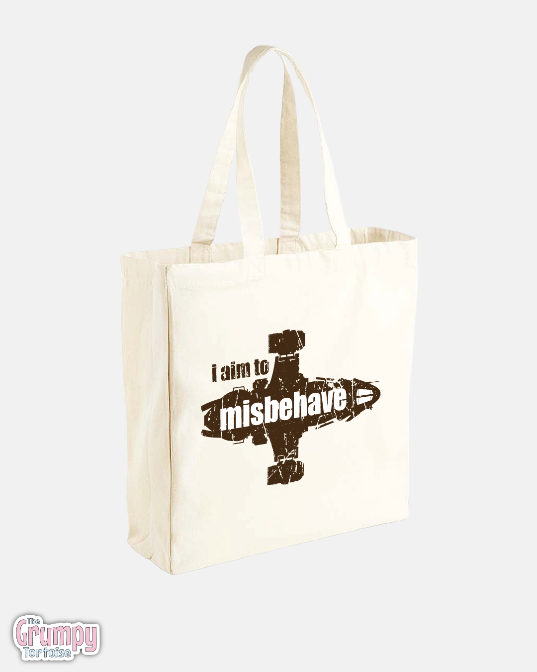 I aim to Misbehave Tote Bag