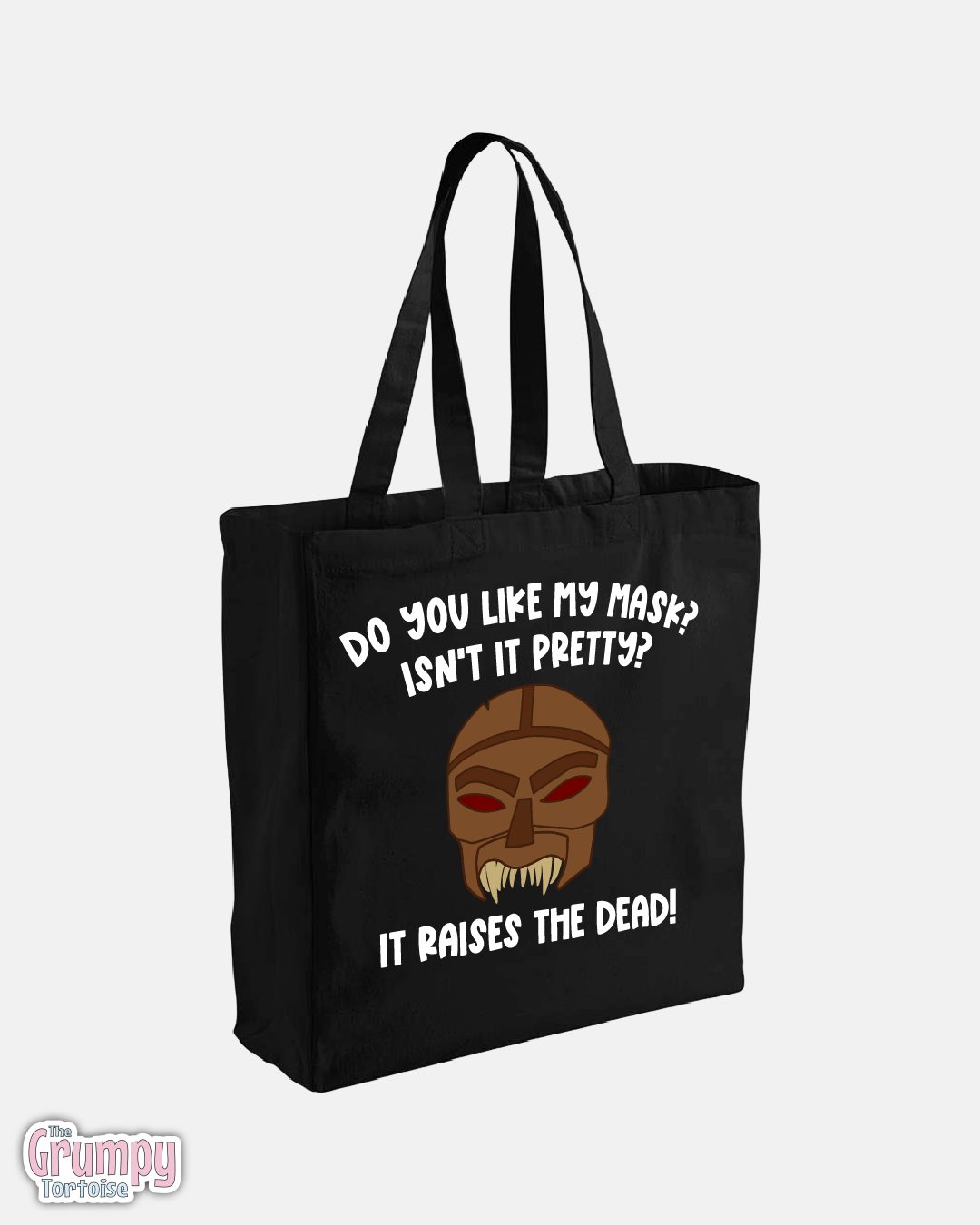 Do you like my mask Tote Bag - Buffy Inspired Fandom Tote - Subtle Geek Gift for TV Fans
