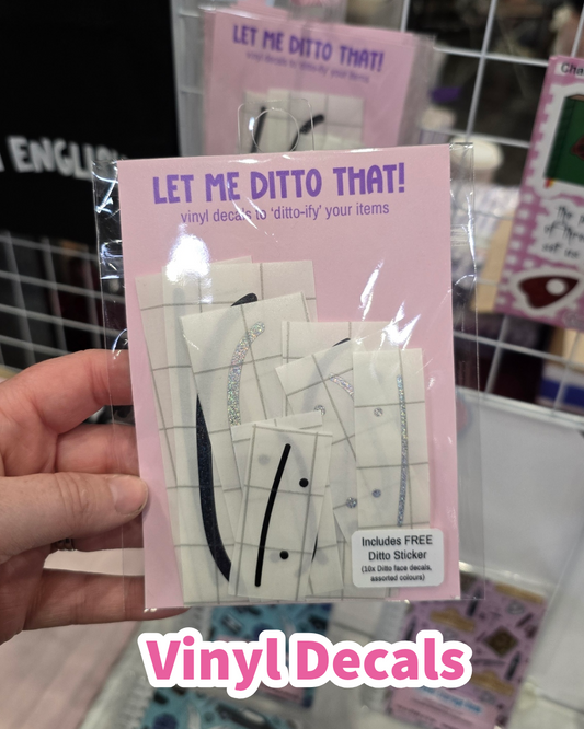 Let me Ditto that! Diffo face vinyl decals