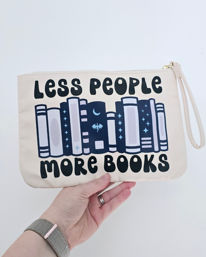 Less People More Books Kindle Case