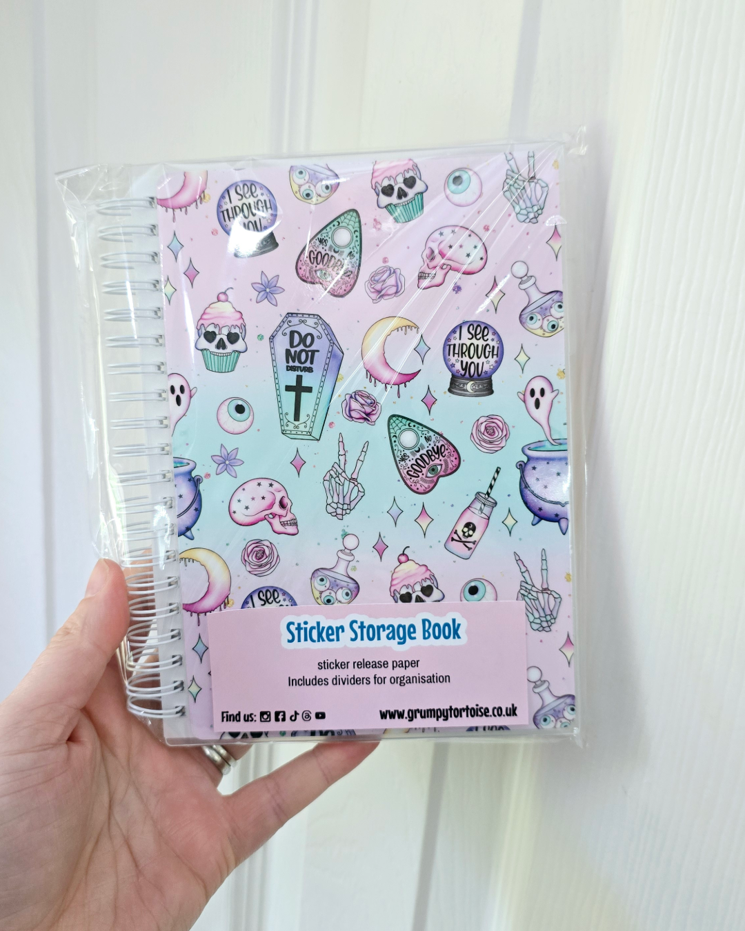 Sticker Storage - Pastel Goth - Stationery