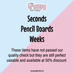 SECONDS - Pencil Boards - Weeks